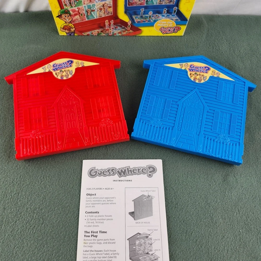 Milton Bradley guess where